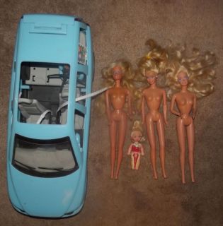 Mattel Barbie Mixed Lot of Volvo 30 Dolls