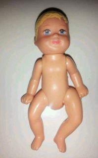 1985 Vtg MATTEL KRISSY CHRISSY BARBIE BABY SISTER DOLL doll house