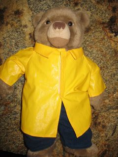 Little Bear Maurice Sendak Talking plush toy Talks Rare Pants coat 30