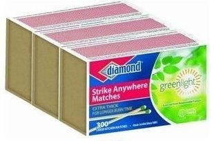 Boxes 900ct Diamond Strike Anywhere Matches