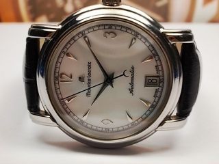 Maurice Lacroix Date Steel Automatic Mens Watch Arabic