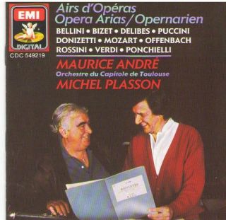 Maurice Andre Michel Plasson CD Airs DOperas Opera Arias Opernarien