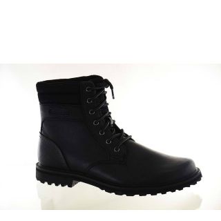 Rockport Mens Plain Toe Boots K59411 Established Black Leather