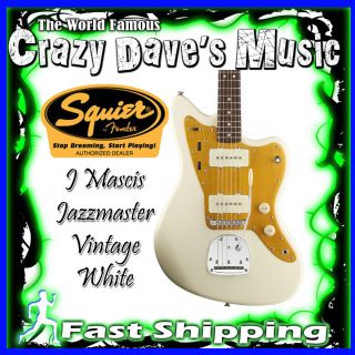 NEW Fender Squier J Mascis Jazzmaster VWT Vintage White Artist Series