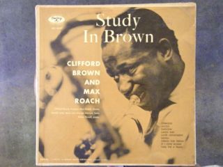 Clifford Brown Max Roach Study in Brown Original Emarcy Pressing
