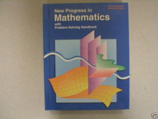 New Progress in Mathematics Textbook Sadlier Oxford New