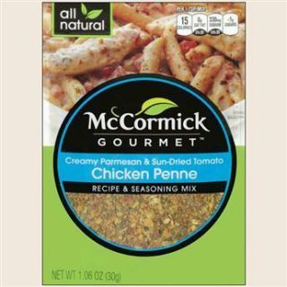 McCormick Gourmet Creamy Parmesan Sun Dried Tomato Chicken Penne
