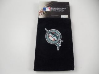 McArthur Sports MLB Florida Marlins Tri Fold Golf Towel 15 x 25 New