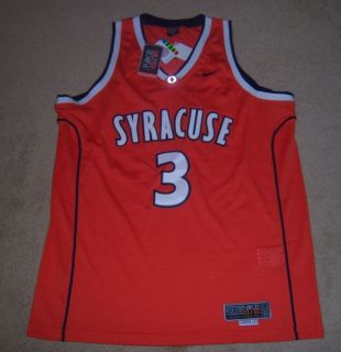 Nike Elite Stitched Gerry McNamara Syracuse Orange Jersey 2XL
