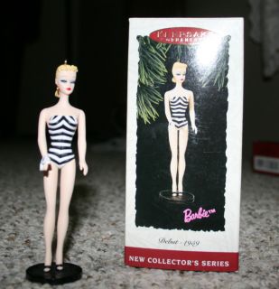 Hallmark Debut 1959 Barbie Ornament #1   MIB   from 1994