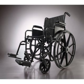 Medline Excel Wheelchair w Desk Arms Legrests 18