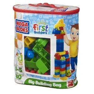 80pc Large Kids Children Legos Building Blocks Toys Mega Bloks