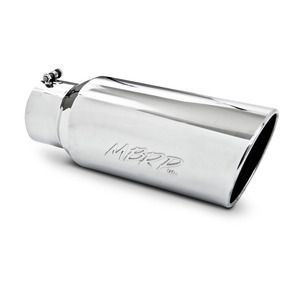 MBRP Monster Exhaust Tip   5 Inlet, 7 OD, Rolled End, T304 Stainless
