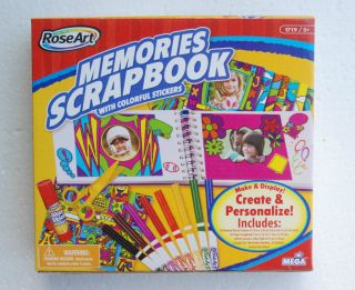 RoseArt Activity Kit Memories Scrapbook by Mega Brands 1719