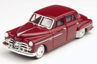 1950 Dodge Meadowbrook Sedan Red HO Scale 1 87 Mini Metals Classic