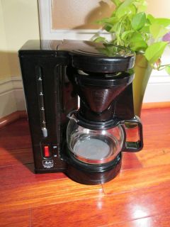 Melitta Gevalia 4 Cup Coffee Maker Black BCM 4A