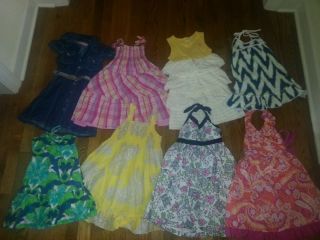 Lot of 7 Pieces Girls Size 5 Dresses