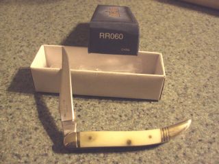 Rough Rider White Toothpick Pocket Knife RR060
