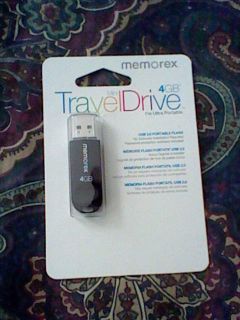 Memorex Travel Drive 4 GB USB Flash Drive