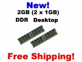 2GB 2x1GB DDR PC2100 RAM Memory Compaq Presario 6000