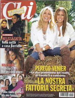 Chi Magazine Perego Venier Melissa Satta Nina Moric
