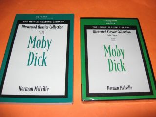 Moby Dick Melville Illustrated Classics Edition with Audio Book w 2