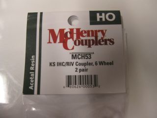 McHenry 53 Couplers Knuckle Spring for IHC Riv 6 Wheel Passenger Cars