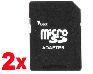 2X Micro SD TF to SD Memory Card Adapter 1g 2G 4G 8GB