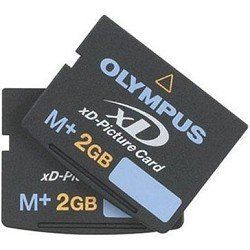 Olympus M 2 GB XD Picture Card Flash Memory Card 2 Pack 202233