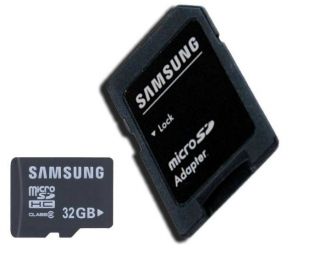 Samsung Micro SD SDHC 32GB Memory Card Class 2 for Smartphones and