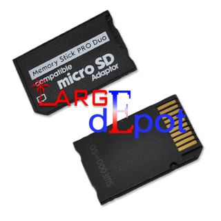 Micro SD TF MS Memory Stick Pro Duo Card Adapter F PSP
