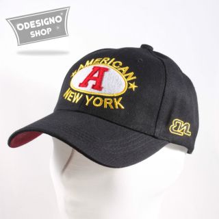  NY ball cap Mens casual hats New York baseball cap Trucker in Black