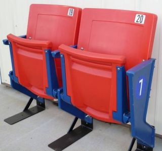 Giants Stadium Seats Endrow Red Meadowlands