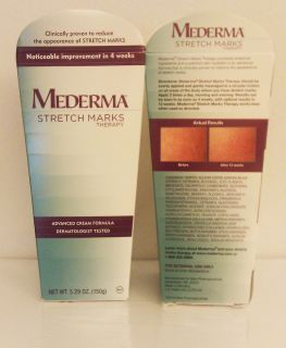 Mederma Stretch Marks Therapy Advanced Cream, New Sealed Box, 5.29 oz