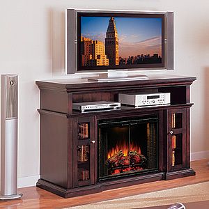 Ventless Electric Fireplaces Entertainment Media Center