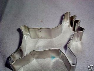 New 4 5 inch Reindeer Metal Tin Cookie Cutter Cutters