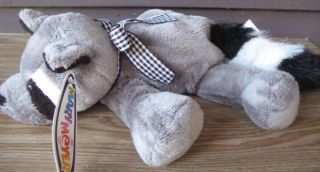 Mary Meyer Plush Stuffed Toy Raccoon Animal Gray Cute