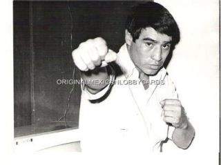 Ricardo Pajarito Moreno Mexican Boxer Photo 1971