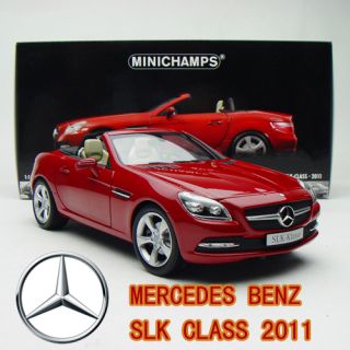 18 Minichamps Mercedes Benz SLK Class 2011 Red 100 039230 FreeShip
