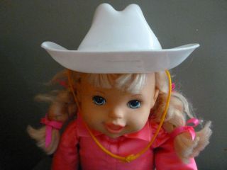 Talking Giddy Up Girl Doll MGA Entertainment Horse Cowgirl Baby Doll