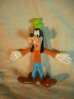 Disney World Bendy Figure Goofy Bendable Figurine