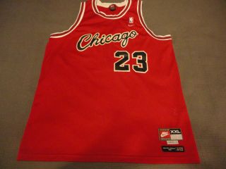 Nike Swingman Chicago Bulls Michael Jordan Jersey Size XXL Mint