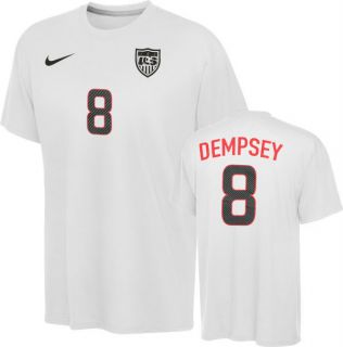 Clint Dempsey T Shirt Team USA 8 Nike Youth