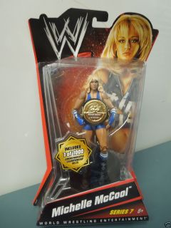 WWE WWF Wrestling Michelle McCool 1 of 1000 Series 7 Action Figure NIP