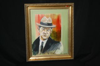 Michael Collins Irish Republican Army Patriot Oil Portrait Painting