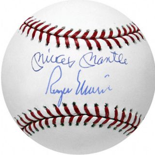 Roger Maris Mickey Mantle Replica Signed MLB Baseball