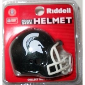 Michigan State Spartans Revolution Pocket Pro Helmet