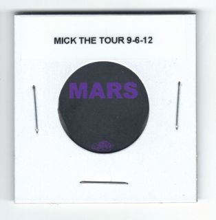 Motley Crue 2012 Mick Mars Tour Guitar Pick Look