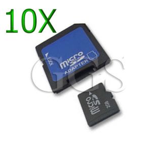 10pcs TF 2GB Micro SD MicroSD Memory Card Real True Capacity Traceable