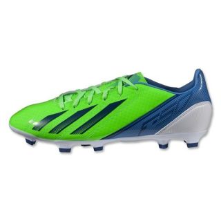 Adidas F10 Adizero TRX FG Soccer Cleats G65350 Green Zest Blue Messi